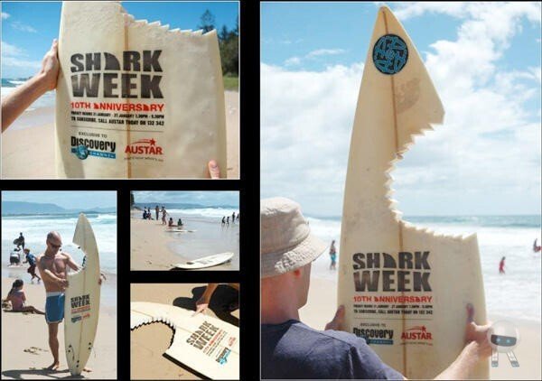 sharkweek بازاریابی چریکی چیست؟ با 6 مثال عالی