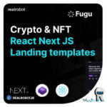 قالب React Next js کریپتوکارنسی و ان اف تی Fugu